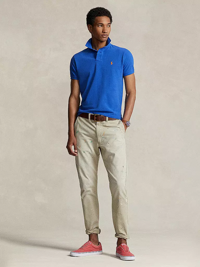 POLO RALPH LAUREN | Poloshirt Custom Slim Fit | Azul