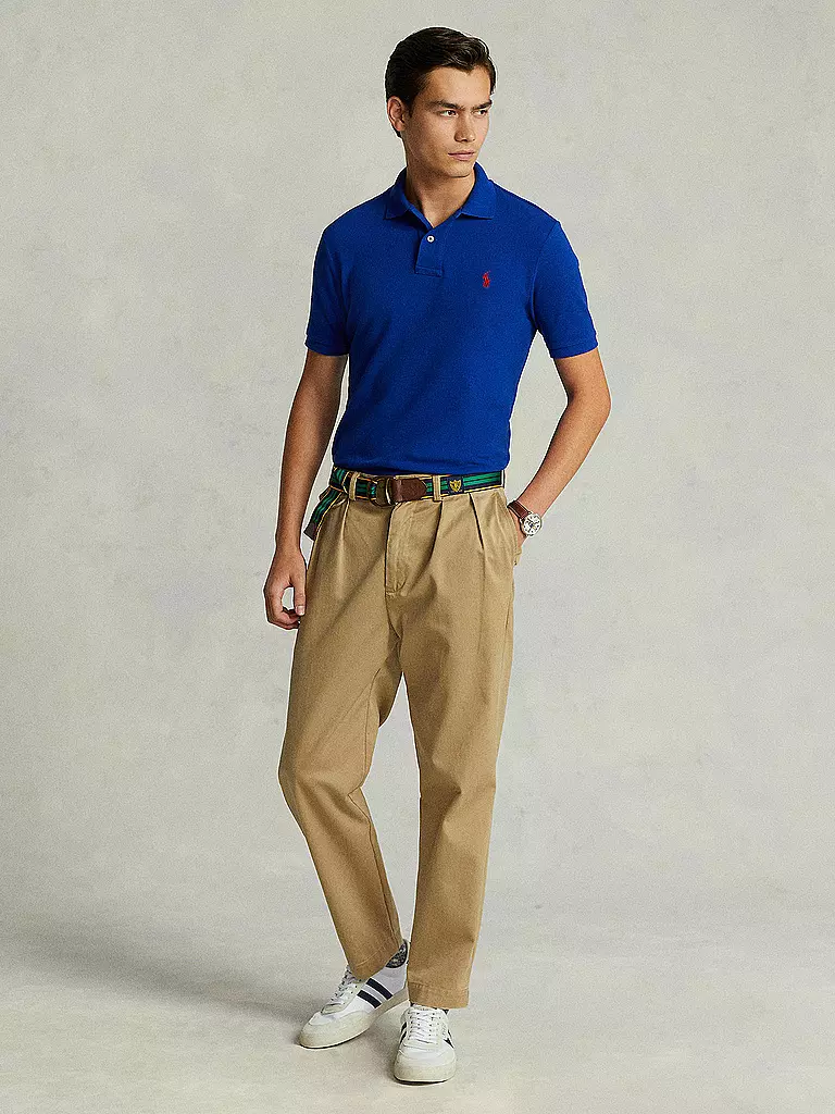 POLO RALPH LAUREN | Poloshirt Custom Slim Fit | Azul