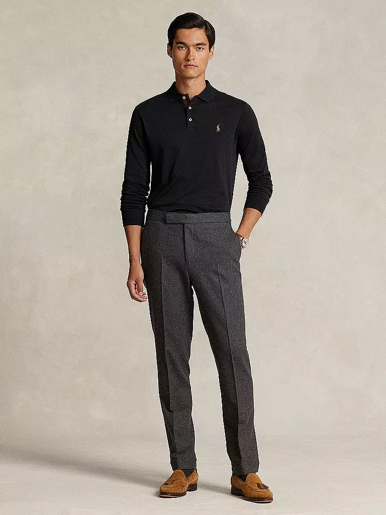 POLO RALPH LAUREN | Poloshirt Custom Slim Fit | Negro