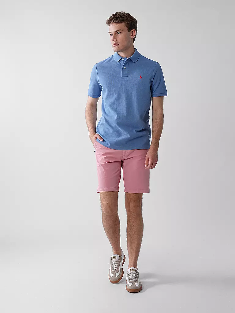 POLO RALPH LAUREN | Poloshirt Custom Slim Fit | Azul claro
