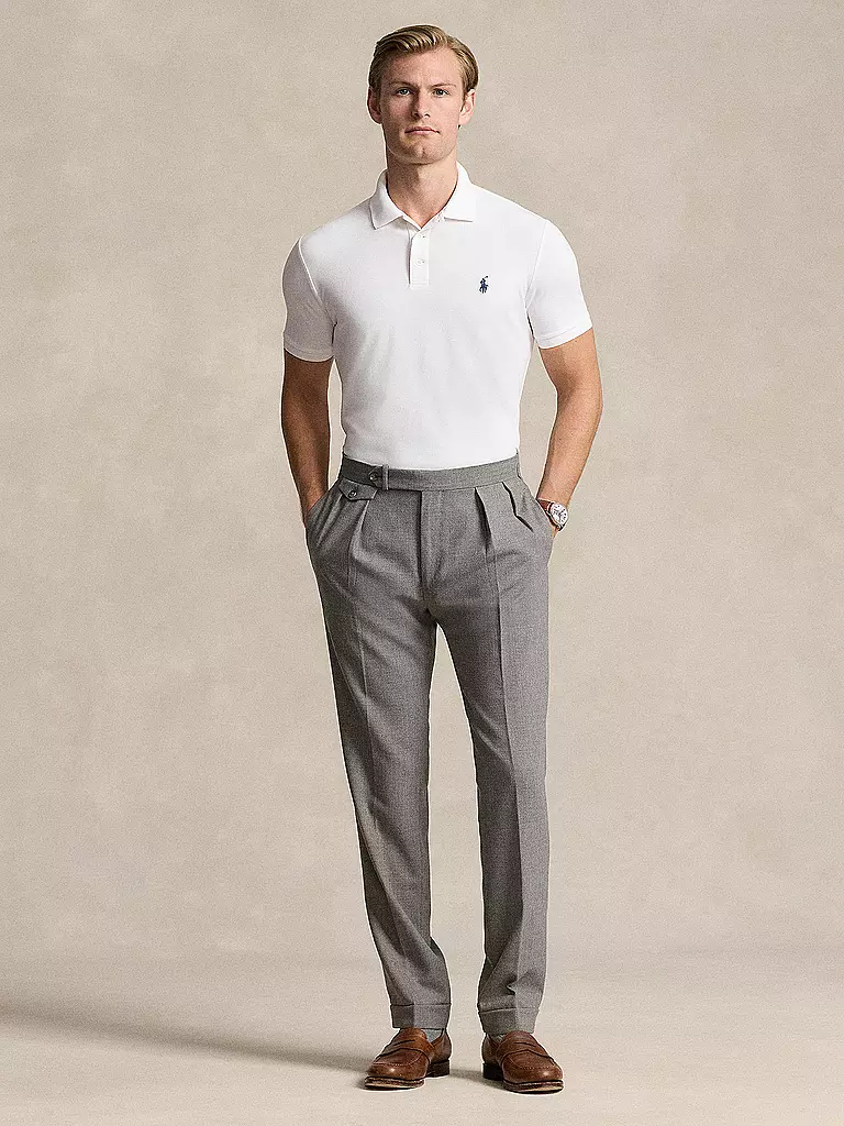 POLO RALPH LAUREN | Poloshirt Custom Slim Fit | Blanco