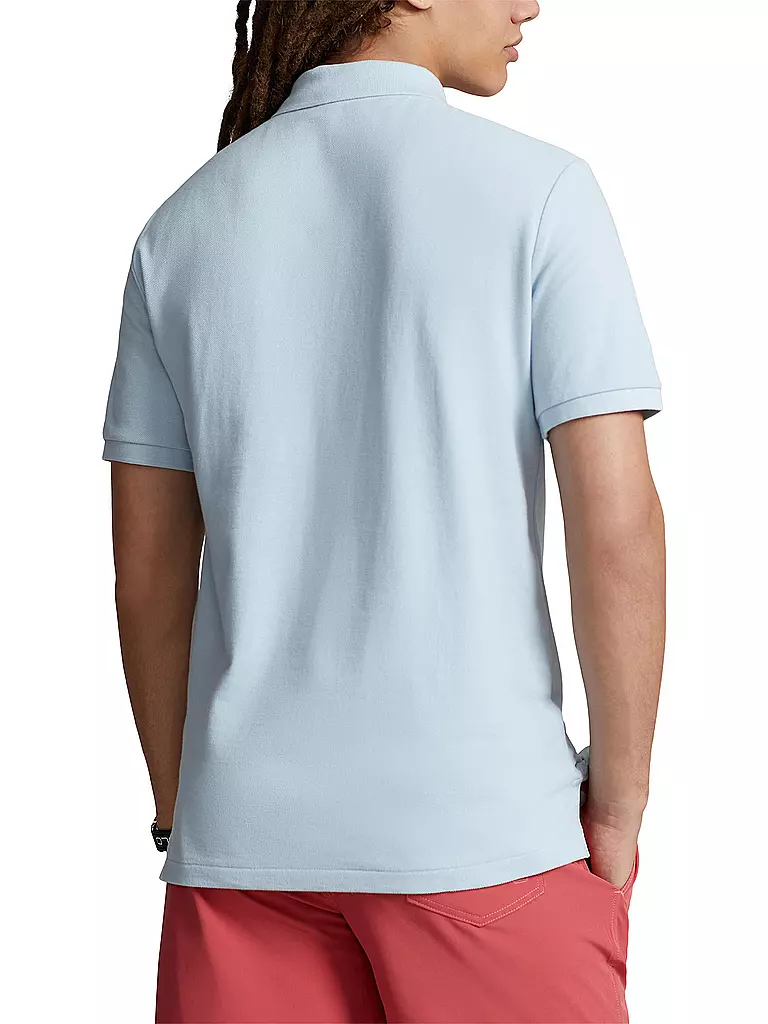 POLO RALPH LAUREN | Poloshirt Custom Slim Fit | Azul claro