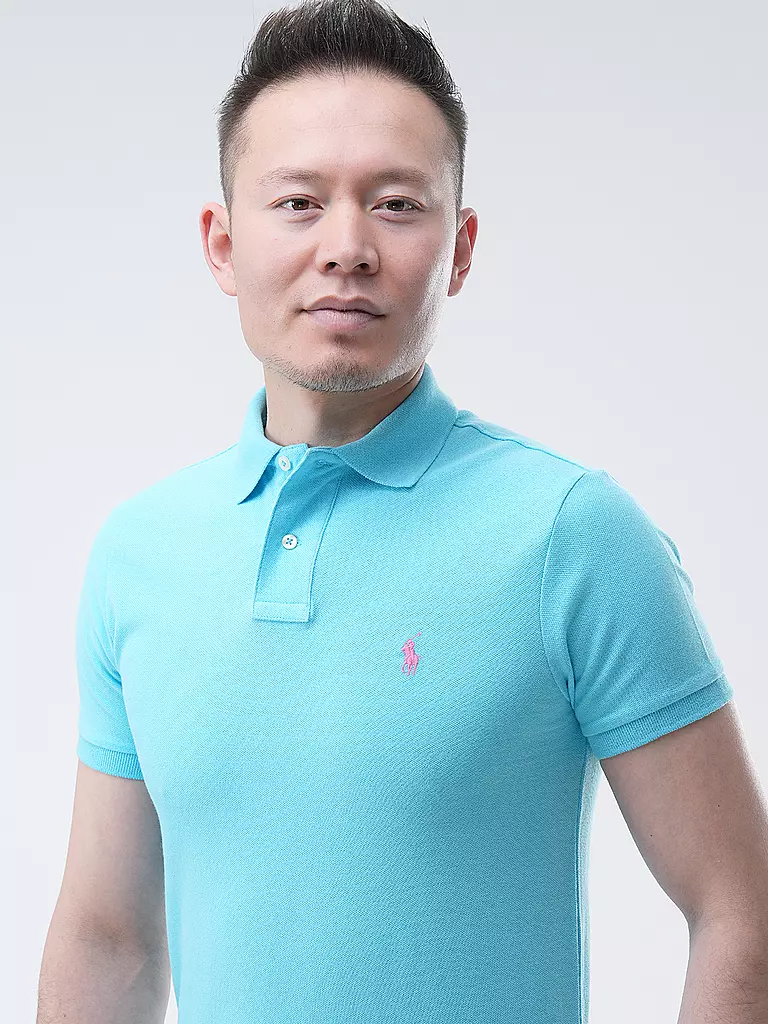 POLO RALPH LAUREN | Poloshirt Custom Slim Fit | Turquesa