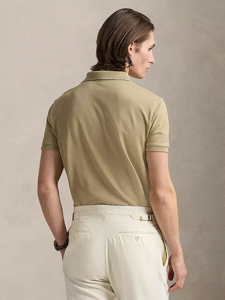 POLO RALPH LAUREN | Poloshirt Custom Slim Fit | Marrón claro