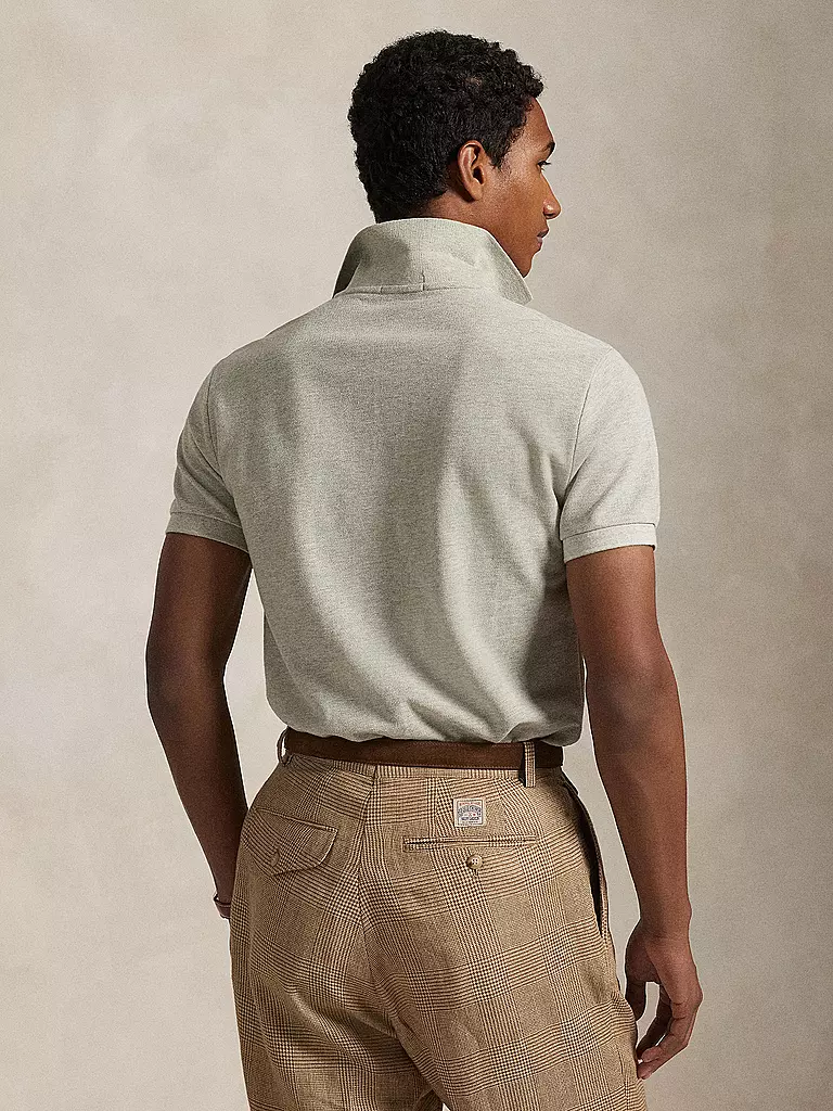 POLO RALPH LAUREN | Poloshirt Custom Slim Fit | Gris claro