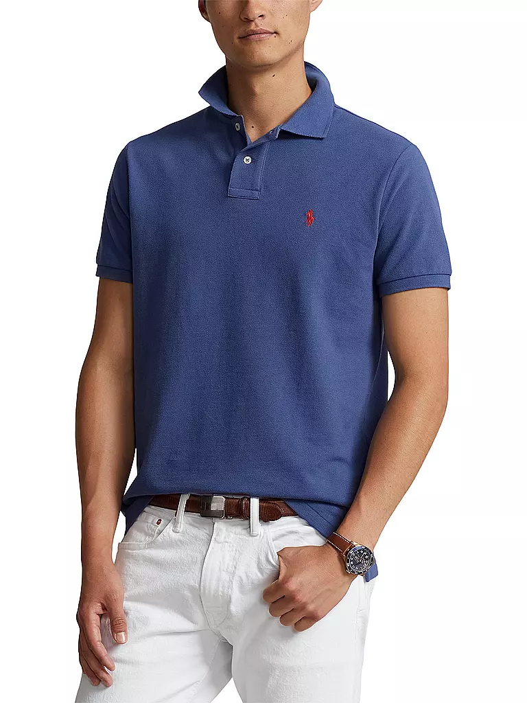 POLO RALPH LAUREN | Poloshirt Custom Slim Fit | Azul