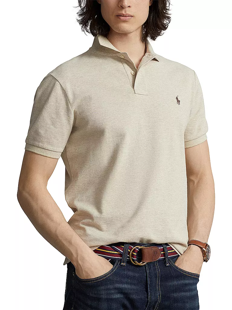POLO RALPH LAUREN | Poloshirt Custom Slim Fit | Crema