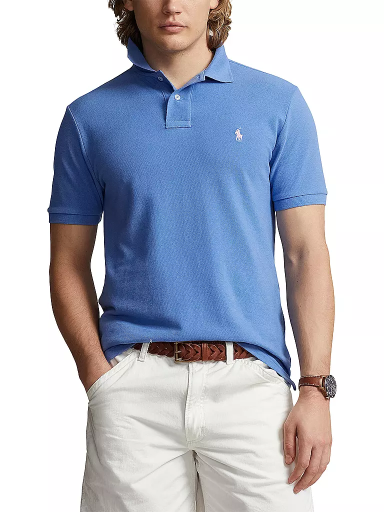 POLO RALPH LAUREN | Poloshirt Custom Slim Fit | Azul