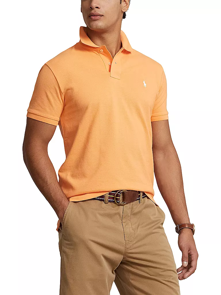 POLO RALPH LAUREN | Poloshirt Custom Slim Fit | Naranja