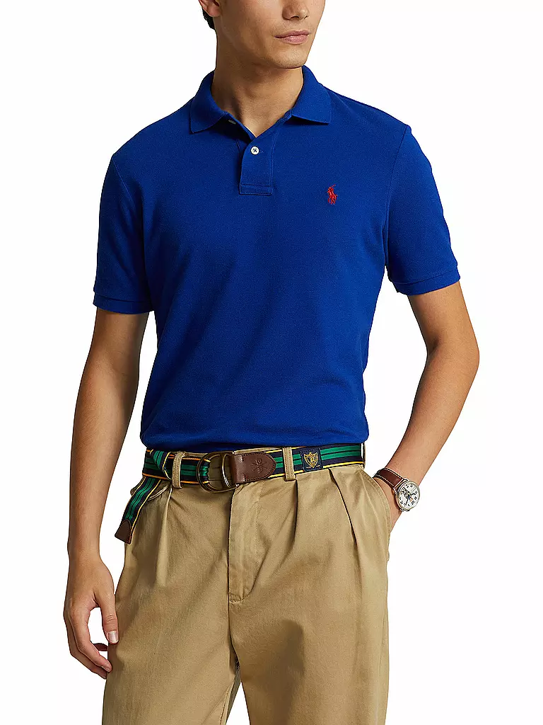 POLO RALPH LAUREN | Poloshirt Custom Slim Fit | Azul