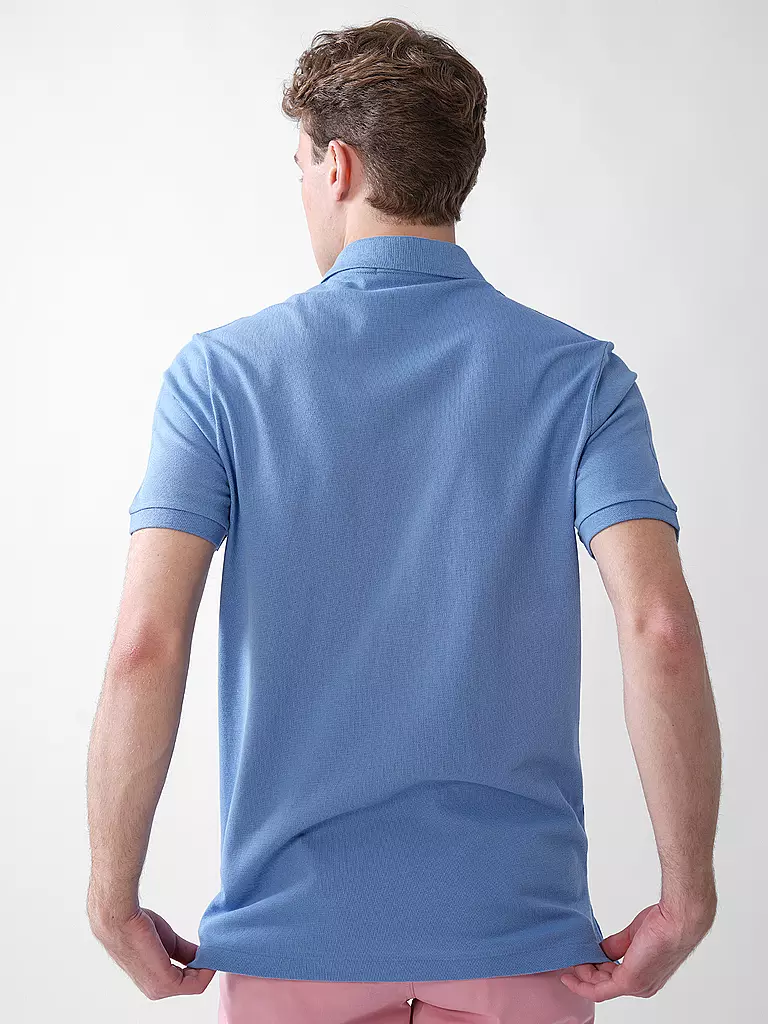 POLO RALPH LAUREN | Poloshirt Custom Slim Fit | Azul claro