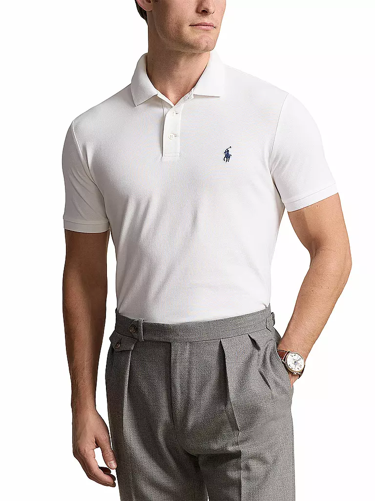 POLO RALPH LAUREN | Poloshirt Custom Slim Fit | Blanco