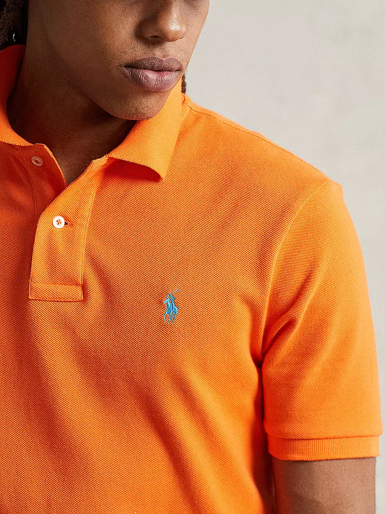 POLO RALPH LAUREN | Poloshirt Custom Slim Fit | Naranja