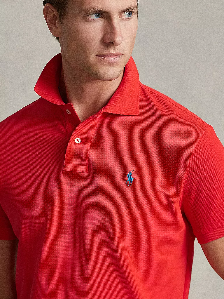 POLO RALPH LAUREN | Poloshirt Custom Slim Fit | Rojo