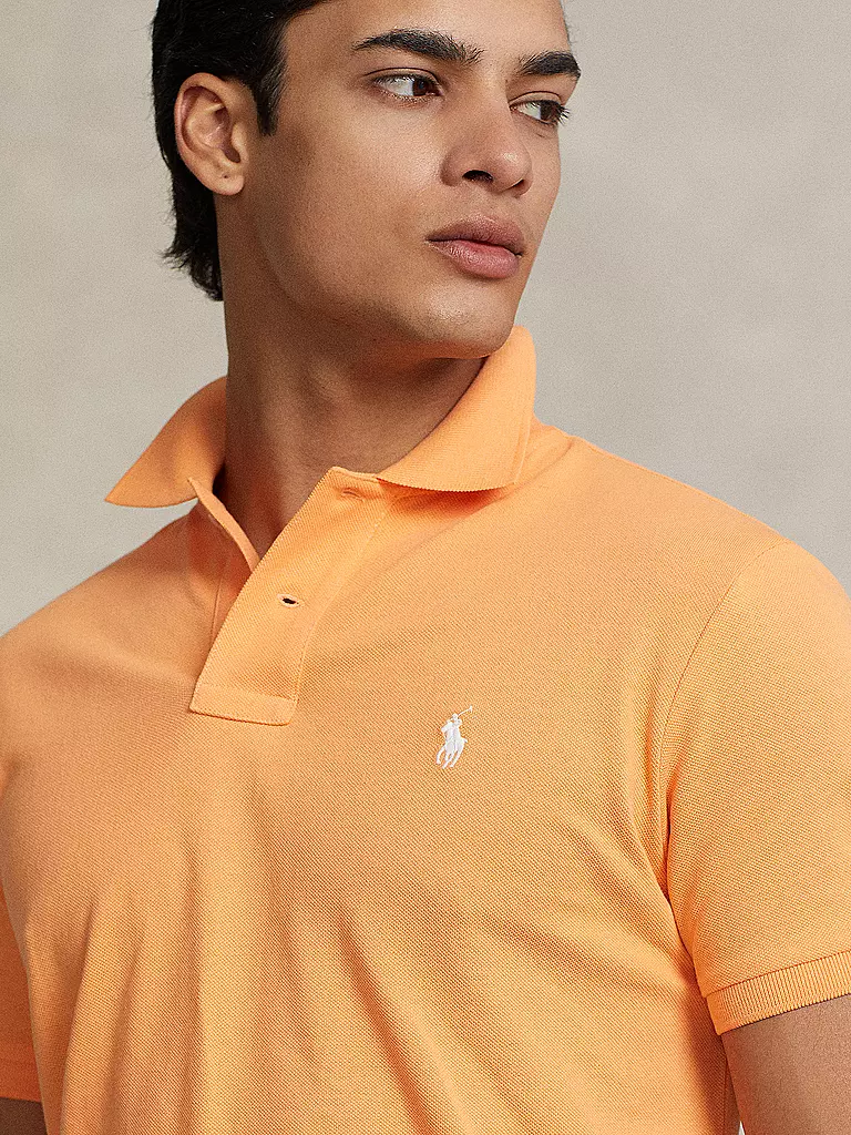 POLO RALPH LAUREN | Poloshirt Custom Slim Fit | Naranja