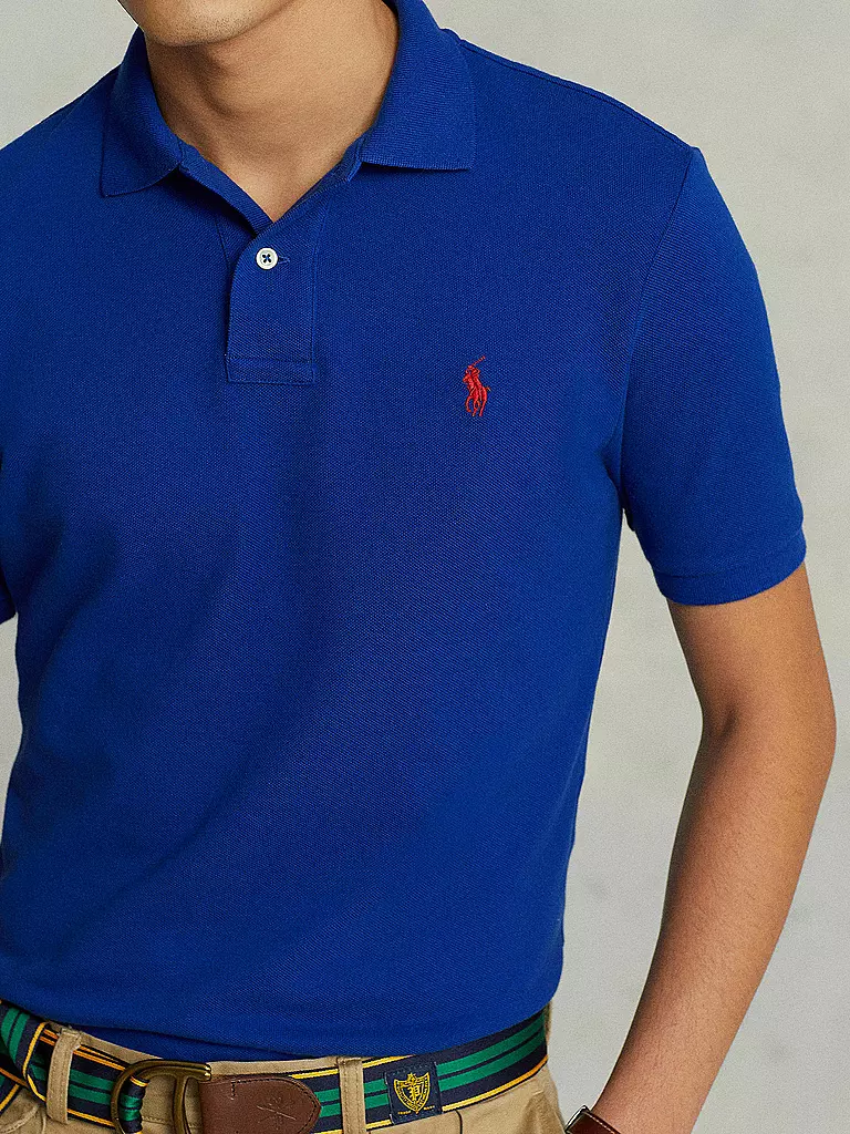 POLO RALPH LAUREN | Poloshirt Custom Slim Fit | Azul