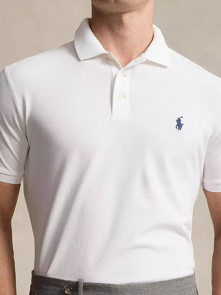 POLO RALPH LAUREN | Poloshirt Custom Slim Fit | Blanco
