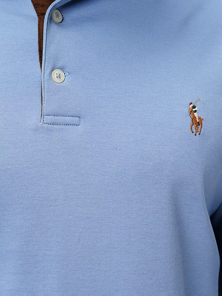 POLO RALPH LAUREN | Poloshirt Custom Slim Fit | Azul claro