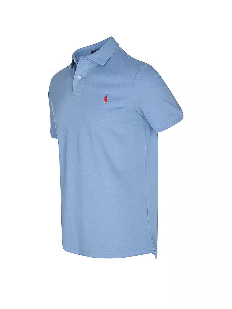 POLO RALPH LAUREN | Poloshirt Custom Slim Fit | Azul claro