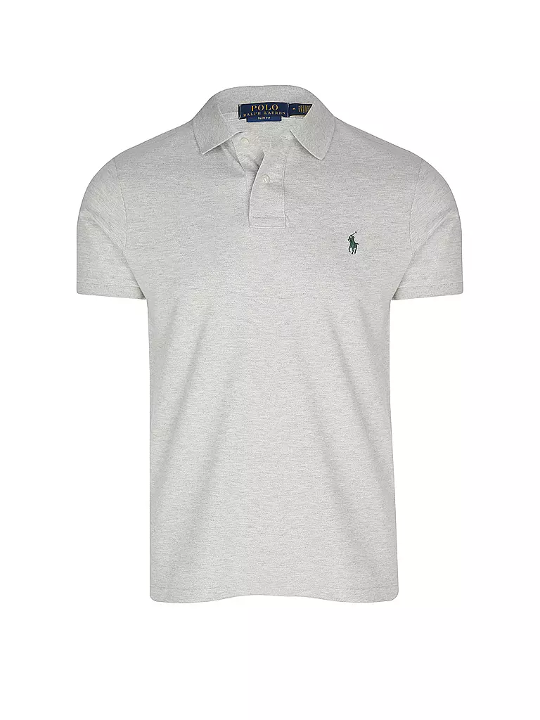 POLO RALPH LAUREN | Poloshirt de corte ajustado | Gris claro