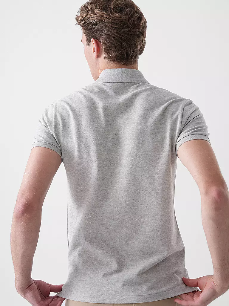 POLO RALPH LAUREN | Poloshirt de corte ajustado | Gris claro