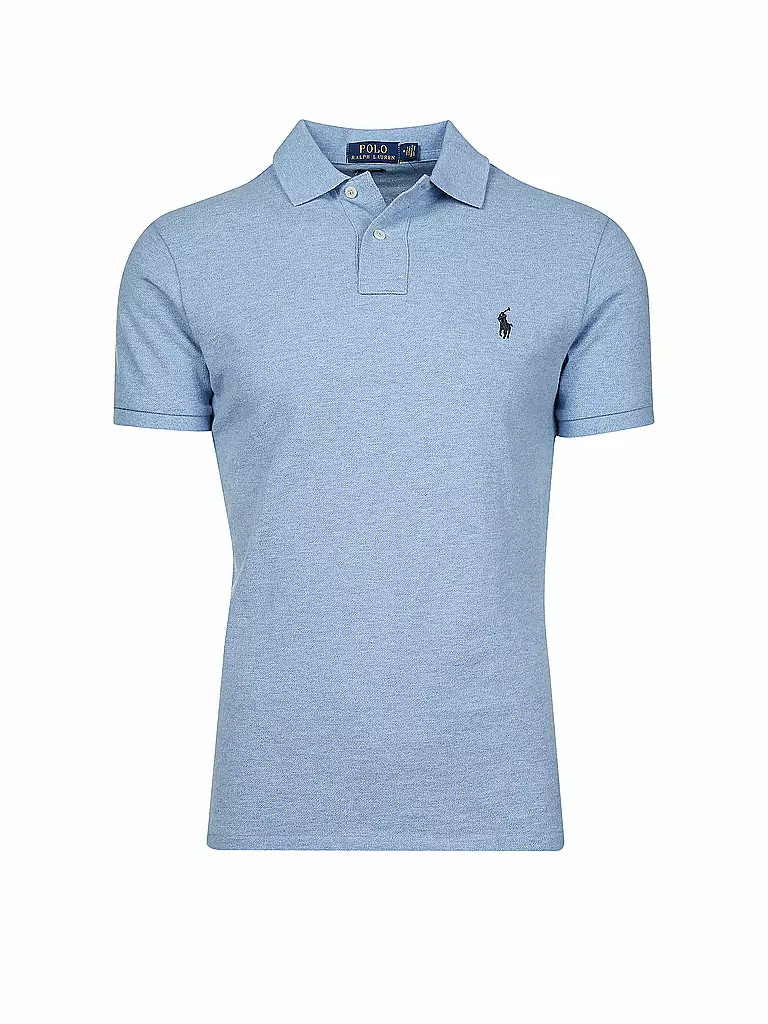 POLO RALPH LAUREN | Poloshirt de corte entallado | Azul claro