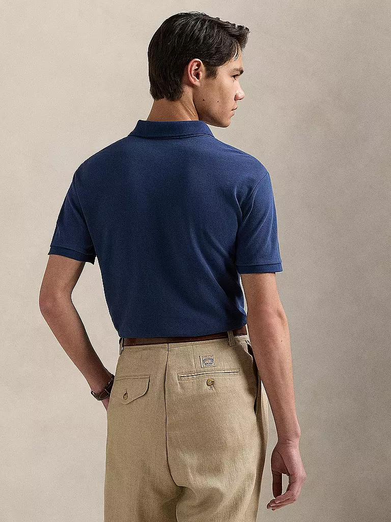POLO RALPH LAUREN | Poloshirt de corte entallado | Azul oscuro