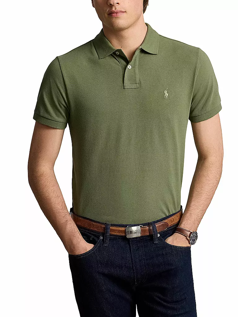 POLO RALPH LAUREN | Poloshirt Slim Fit | Oliva