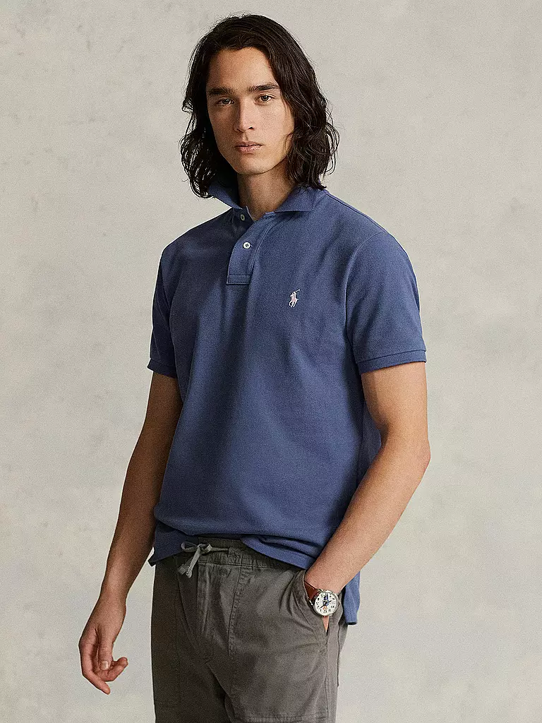 POLO RALPH LAUREN | Poloshirt Slim Fit | Azul oscuro