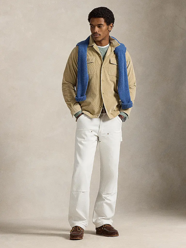 POLO RALPH LAUREN | Produktname: Cord Overshirt | Beige