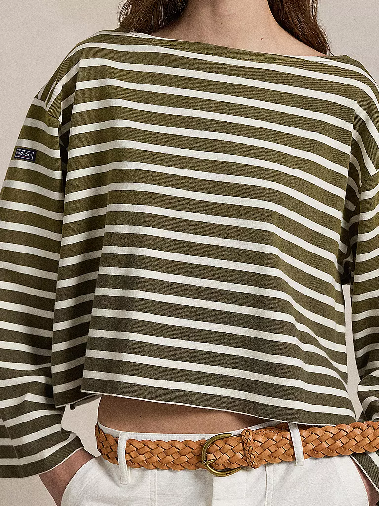POLO RALPH LAUREN | Pullover MARINER | Oliva