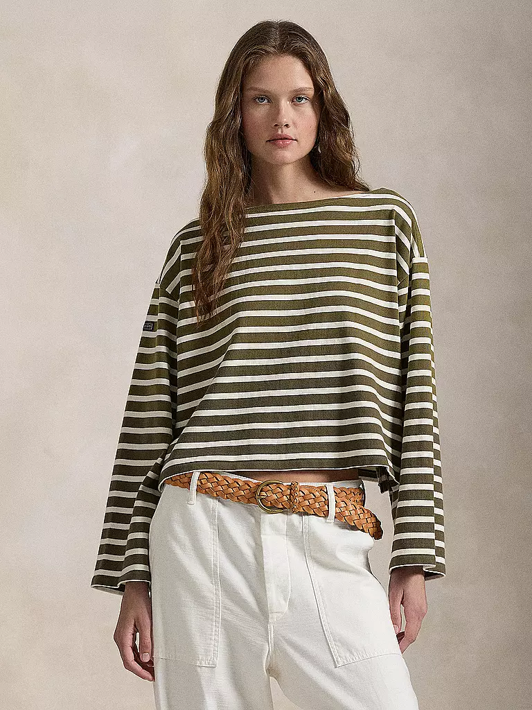 POLO RALPH LAUREN | Pullover MARINER | Oliva