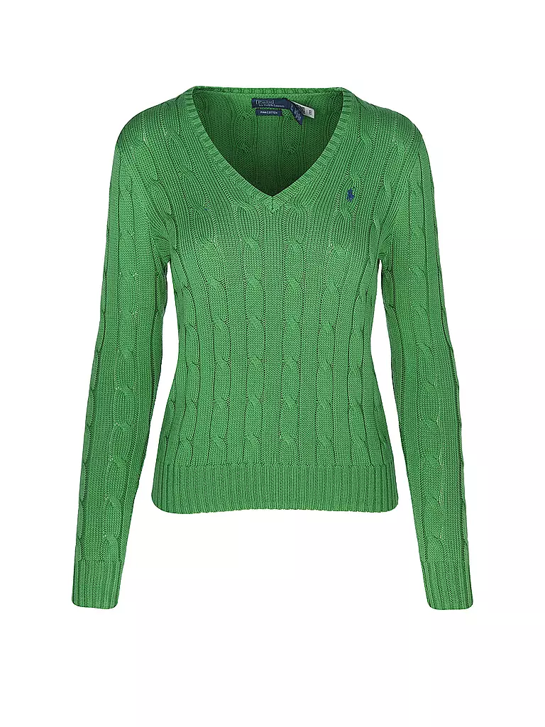 POLO RALPH LAUREN | Pullover Slim Fit KIMBERLY | Verde