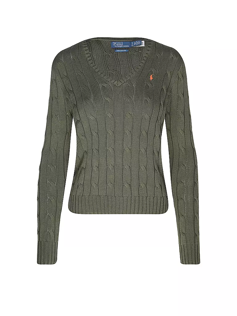 POLO RALPH LAUREN | Pullover Slim Fit KIMBERLY | Oliva