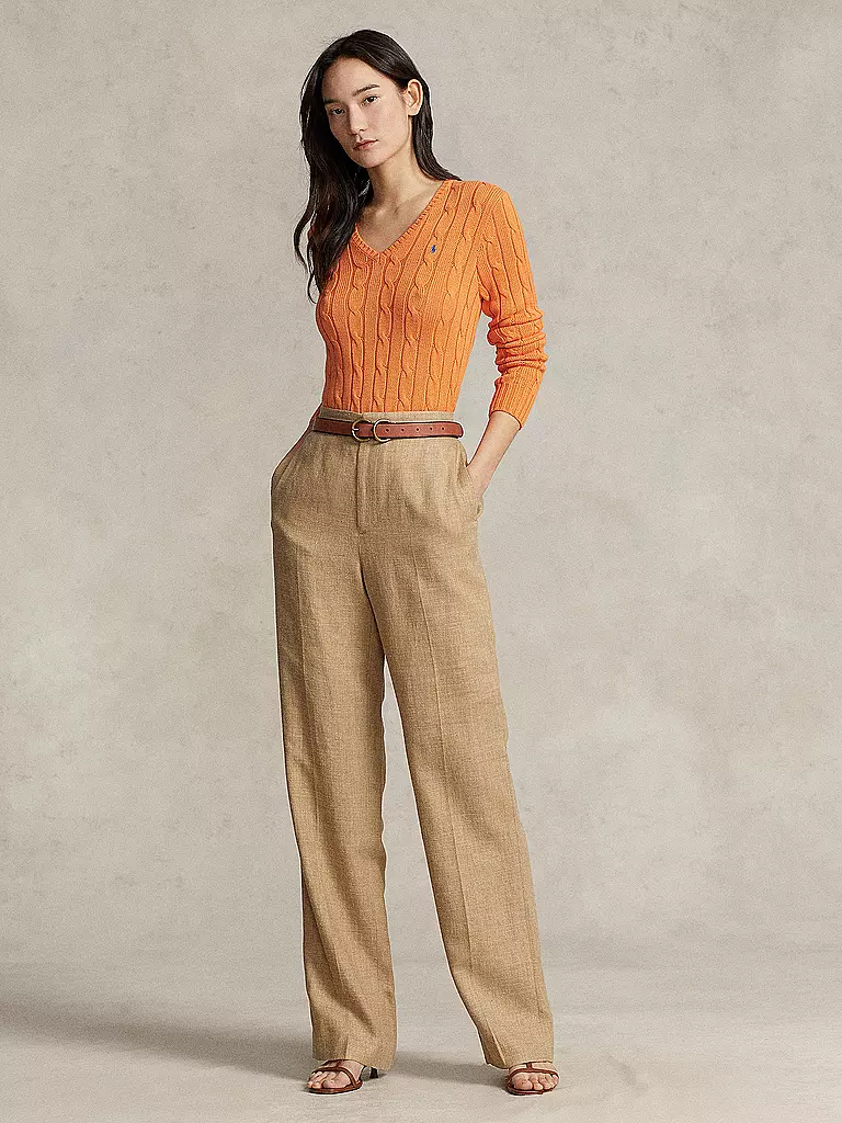POLO RALPH LAUREN | Pullover Slim Fit KIMBERLY | Naranja