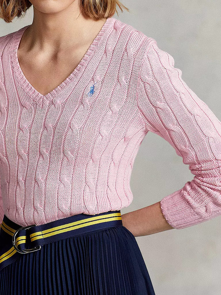 POLO RALPH LAUREN | Pullover Slim Fit KIMBERLY | Rosa