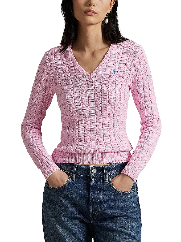 POLO RALPH LAUREN | Pullover Slim Fit KIMBERLY | Rosa