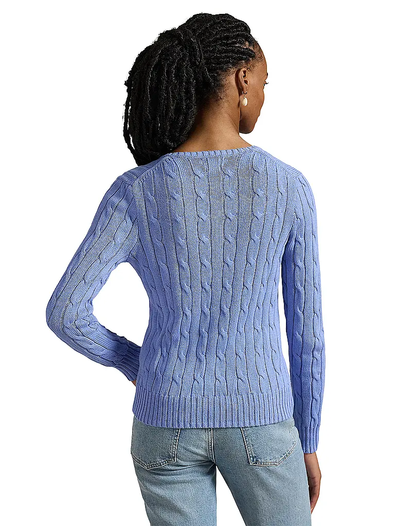 POLO RALPH LAUREN | Pullover Slim Fit KIMBERLY | Azul claro