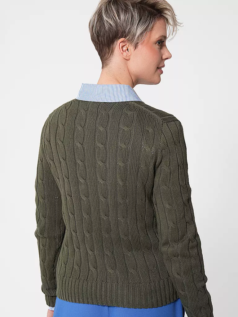 POLO RALPH LAUREN | Pullover Slim Fit KIMBERLY | Oliva