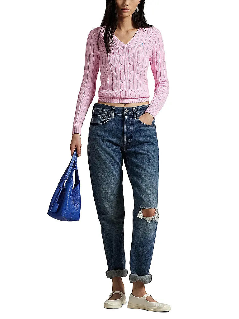 POLO RALPH LAUREN | Pullover Slim Fit KIMBERLY | Rosa