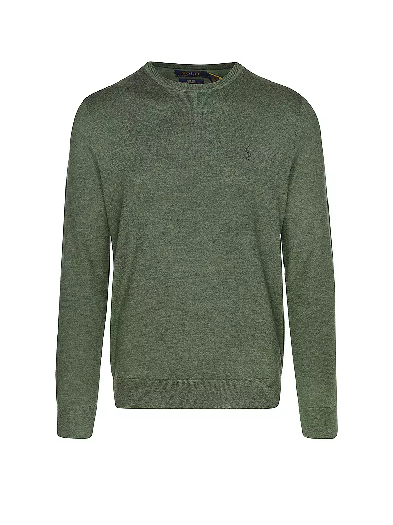 POLO RALPH LAUREN | Pullover Slim Fit | Oliva