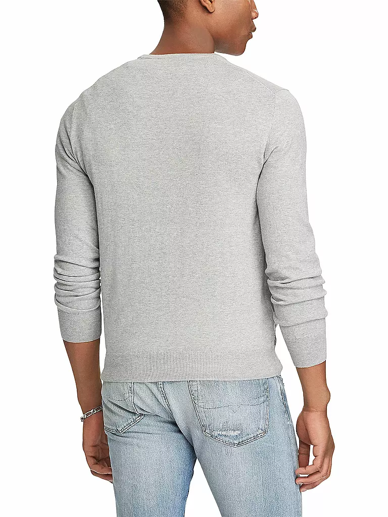 POLO RALPH LAUREN | Pullover Slim Fit | grau