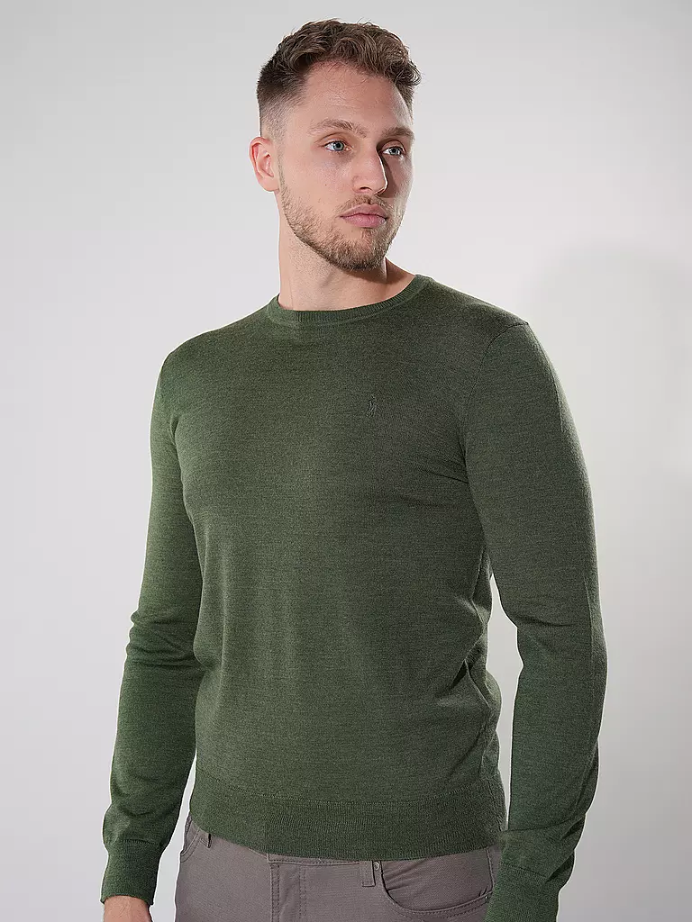 POLO RALPH LAUREN | Pullover Slim Fit | Oliva