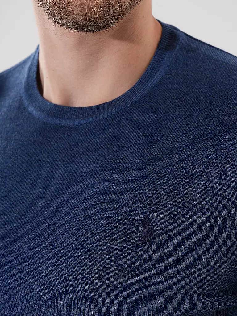 POLO RALPH LAUREN | Pullover Slim Fit | Azul claro