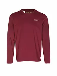 POLO RALPH LAUREN | Pyjama Langarmshirt | Rojo oscuro