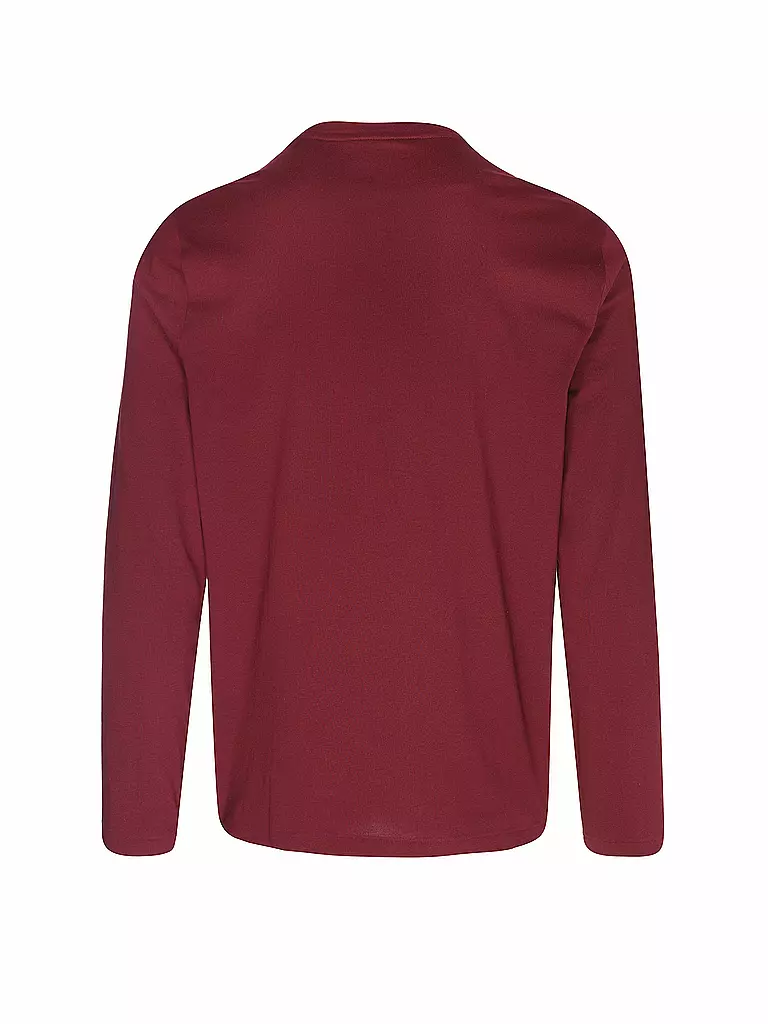 POLO RALPH LAUREN | Pyjama Langarmshirt | Rojo oscuro