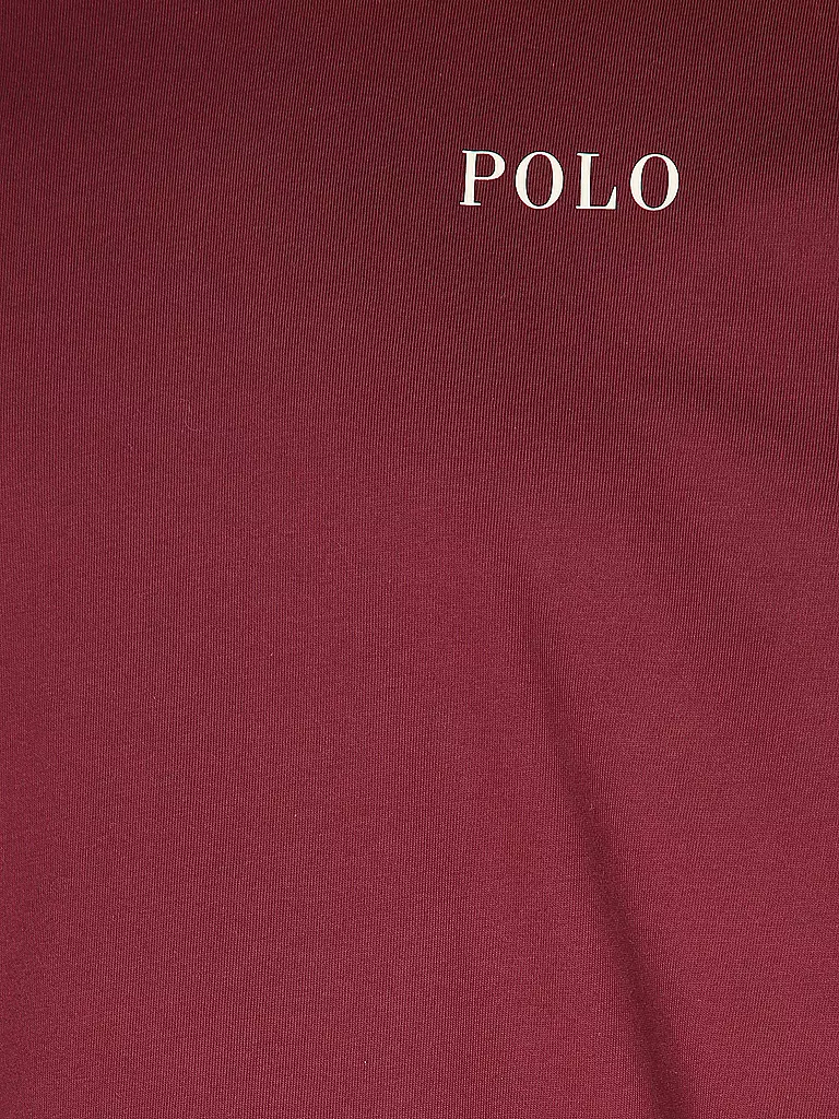 POLO RALPH LAUREN | Pyjama Langarmshirt | Rojo oscuro