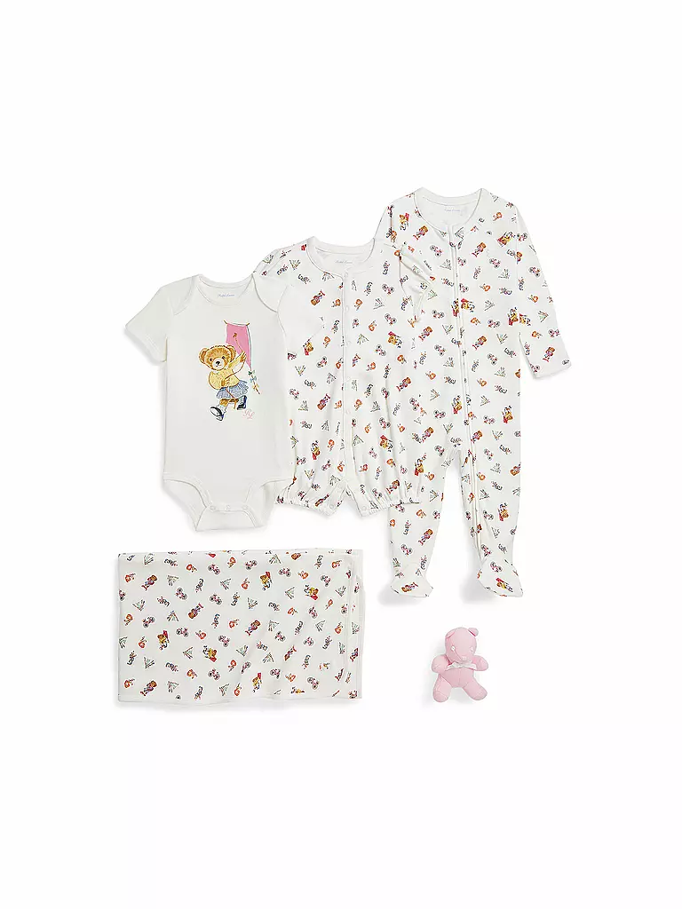 POLO RALPH LAUREN | Set de 5 piezas para bebé niña | 