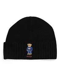 POLO RALPH LAUREN | Set de regalo gorro y bufanda | Negro