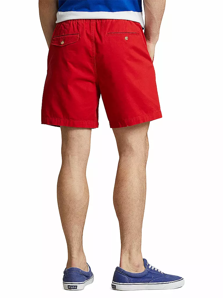 POLO RALPH LAUREN | Shorts Classic Fit PREPSTER | Rojo